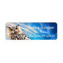 Search for owl return address labels Animal