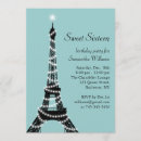 Recherche de paris 16ans anniversaire invitations Bonbon 16