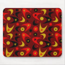 Recherche de or rouge noir tapis souris Rétro