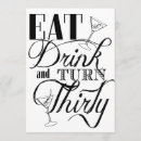 Recherche de verre martini invitations D'anniversaire