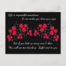 Search for hard times card cards Floral