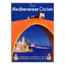 Search for vintage mediterranean travel posters Cruise