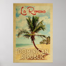 Search for vintage tropical posters Palm tree