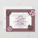 Search for ladybug 4x5 invitations Pink