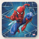 Search for web coasters Spiderman
