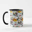 Recherche de motif des années 80 tasses Ducktales