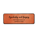 Search for fall colours return address labels Classy