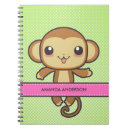 Search for cute monkey notebooks Kawaii