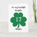 Search for st patricks day birthday cards Shamrock