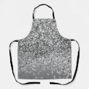 Search for deluxe aprons Black and white