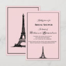 Recherche de paris bridal shower invitations Girly