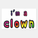 Search for clowns stickers Colourful