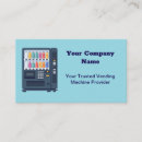 Search for vending machine business cards Food