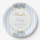Search for hydrangea paper plates Baby shower