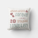 Search for 20th anniversary pillows Couple