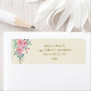 Search for bouquet return address labels Watercolor flower bouquet