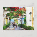Recherche de puerto cartes postales Aquarelle