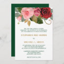 Search for pink border wedding invitations Formal