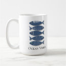 Search for marine design mugs Coastal pattern