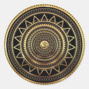 Search for classy mandala stickers Gold
