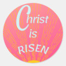 Search for christ is risen stickers Modern