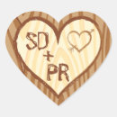 Search for carved initials stickers Wood