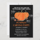 Search for family halloween invitations Jack o lantern
