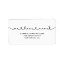 Search for modern house return address labels We have moved