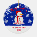 Search for snowman family ornaments Modern