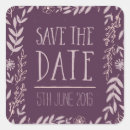 Search for floral save the date stickers Botanical