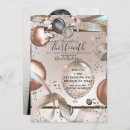Search for rose gold 13th birthday invitations Party