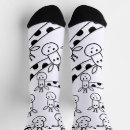 Search for doodles socks Black and white