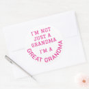 Search for great grandma stickers Pink