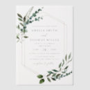 Search for modern eucalyptus invitations Simple elegant calligraphy script