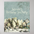 Search for tea birthday party posters Vintage