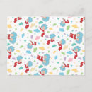 Search for kids pattern postcards Dr seuss