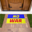 Search for peace sign doormats Anti war
