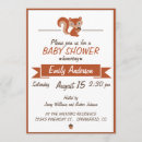 Search for squirrel baby shower invitations Animals