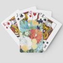 Search for botanical playing cards Bouquets