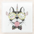 Recherche de bouledogue francais dessous de verres Mignon