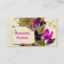 Recherche de pois vintage cartes visite Fleurs