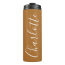 Search for brown mugs Script typography