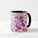 Recherche de peintures de fleurs de cerisier tasses Japon