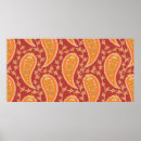 Recherche de paisley posters Élégant