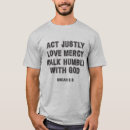 Search for 6 8 tshirts Bible verse