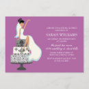 Search for african american bridal shower invitations Gown