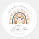 Search for rainbow baby shower stickers Earthy