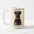 Search for doberman pinscher mugs Dobermann