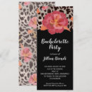 Search for leopard print party invitations Hot pink