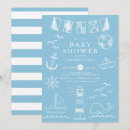 Search for boat baby shower invitations Ahoy